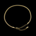 Bratara de picior Snake Placata cu Aur 18K