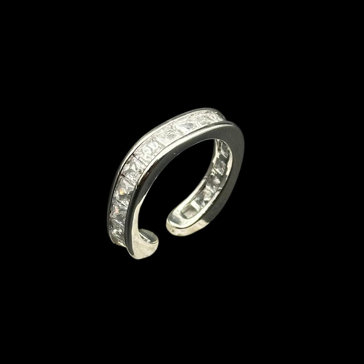 Inel reglabil Brilliance Silver