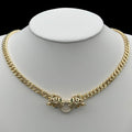 Colier Panthera Special Placat cu Aur 18K