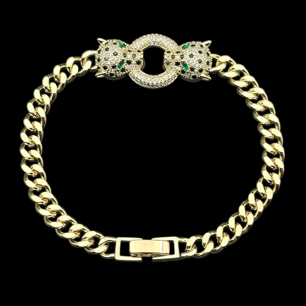 Brățară Panthera Frost Placată cu Aur 18K