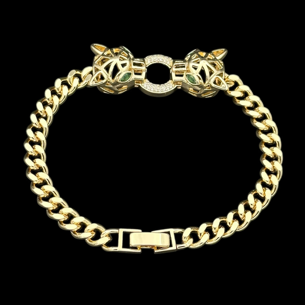 Brățară Panthera Special Placată cu Aur 18K