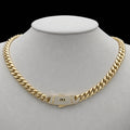 Colier Cuban Bijuterii de Lux Placat cu Aur 18K