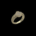 Inel Trifoi Placat cu Aur 18K