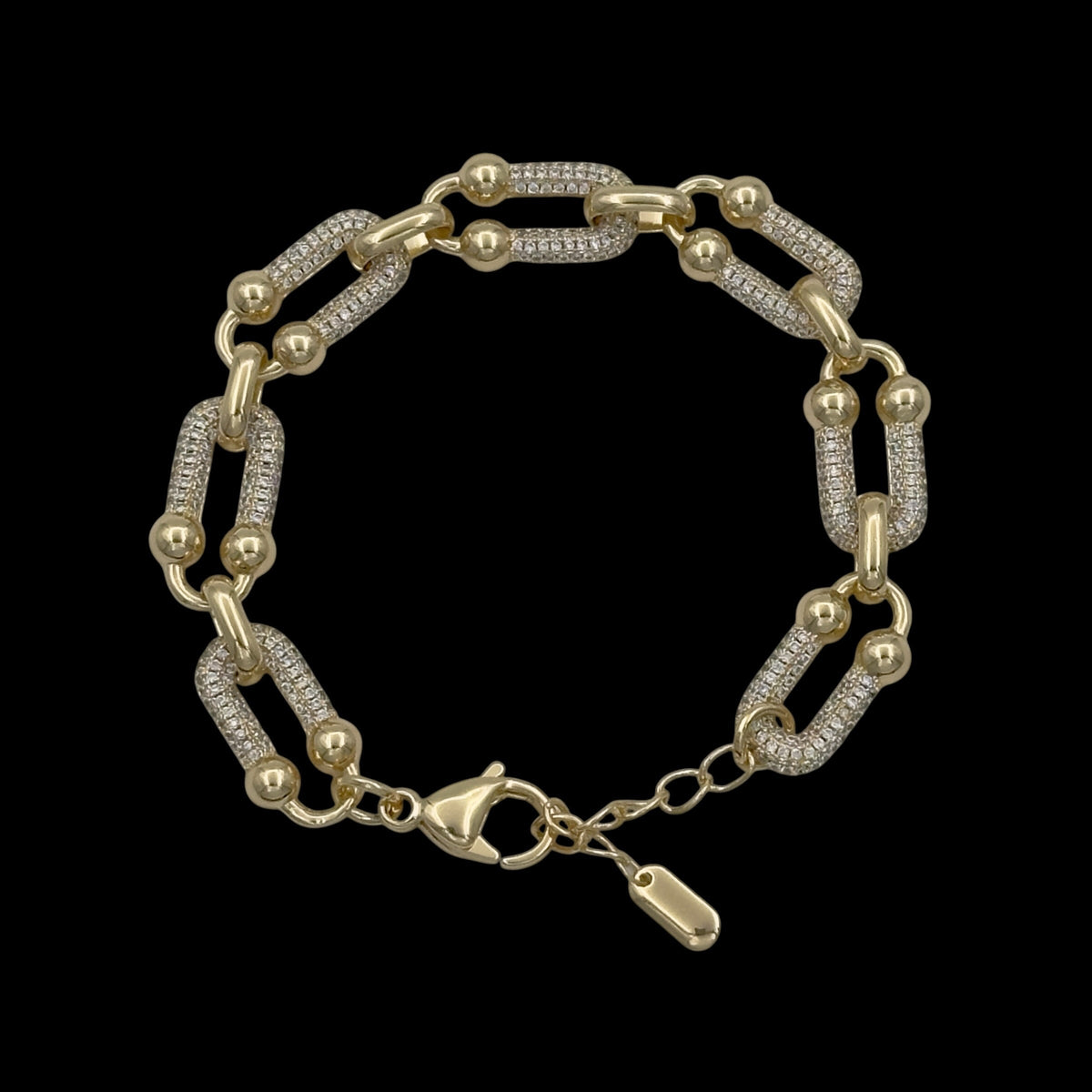 Bratara Legacy Signature Placata cu Aur 18K