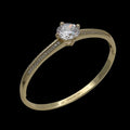 Bratara Fixa Diamond Placata cu Aur 18K