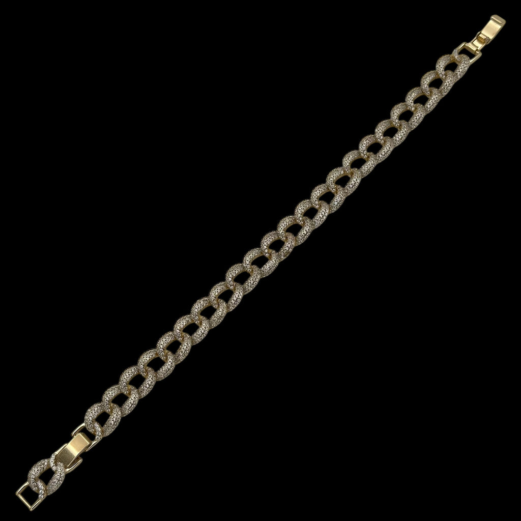 Brățară Cuban Clasic Placată cu Aur 18K
