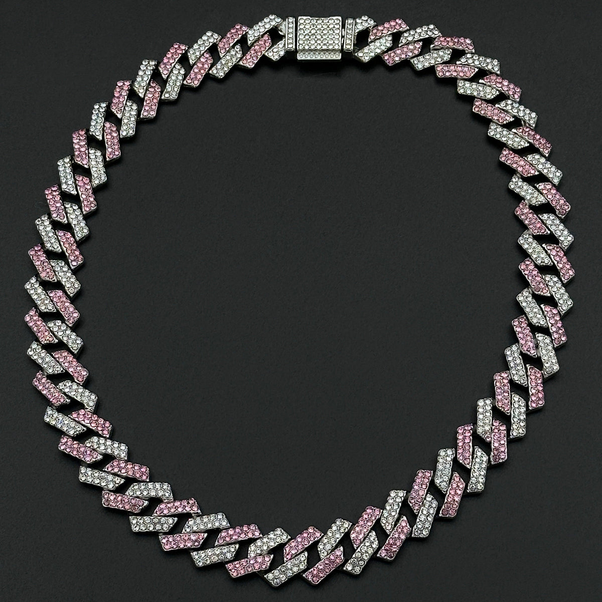 Colier Cuban Special Pink