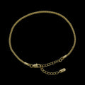 Bratara de picior Rope Placata cu Aur 18K