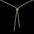 Colier Tennis Xenia Placat cu Aur 18K