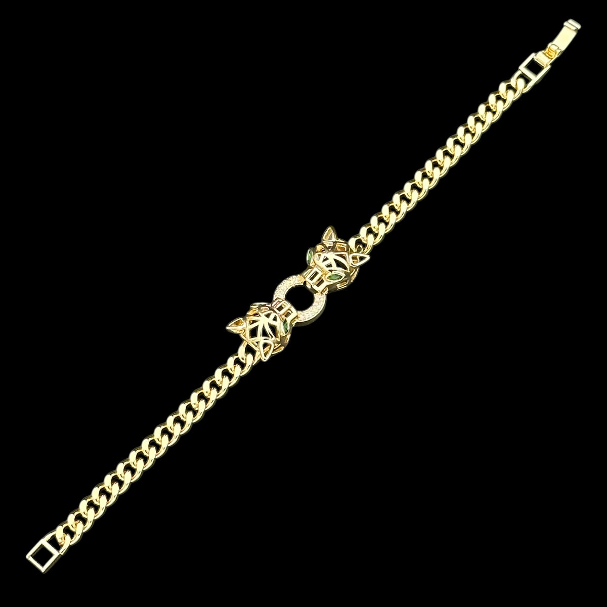 Brățară Panthera Special Placată cu Aur 18K