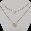 Colier Duo Nova Placat cu Aur 18K