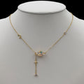 Lantisor Universe Placat cu Aur 18K