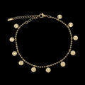 Bratara de picior Banuti Placata cu Aur 18K