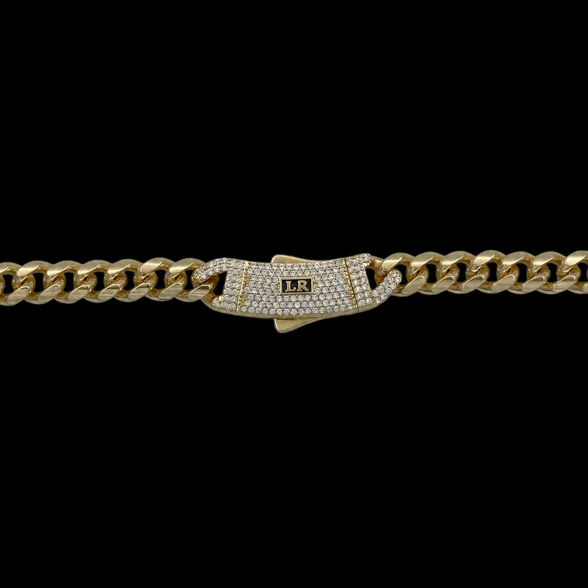 Colier Cuban Bijuterii de Lux Placat cu Aur 18K