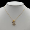 Lantisor Starlight Placat cu Aur 18K