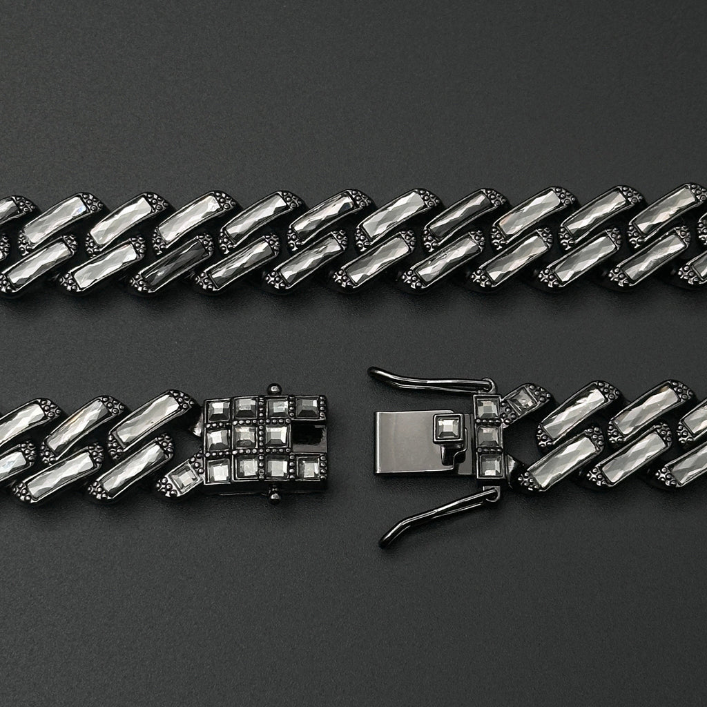 Colier Cuban Elegance Black