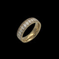 Inel Tennis INOX Placat cu Aur 18K
