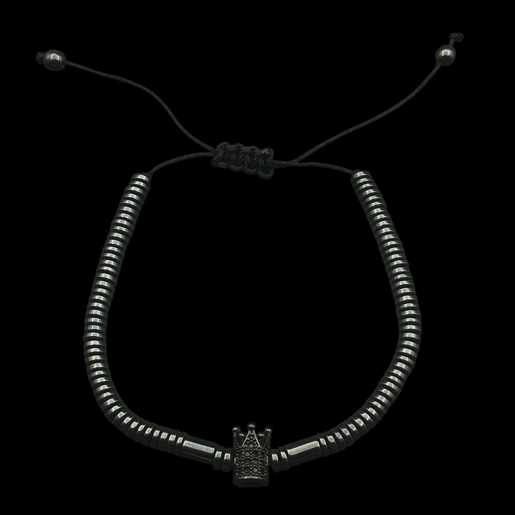 Brățară reglabilă Crown 2 Black