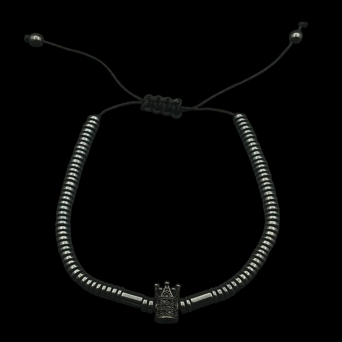 Brățară reglabilă Crown 2 Black