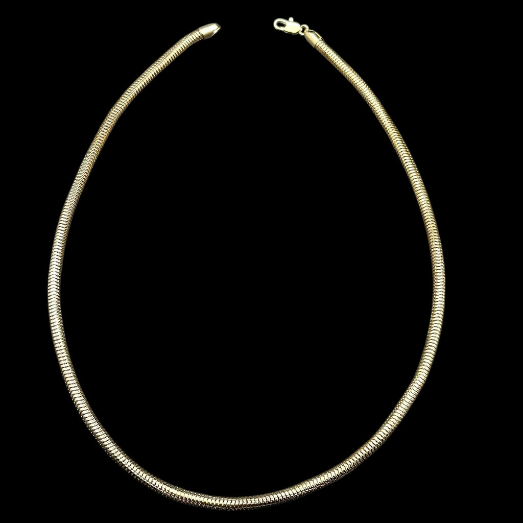 Colier Snake Placat cu Aur 18K