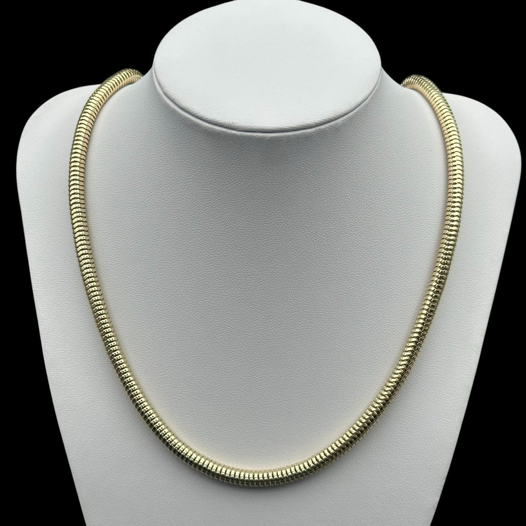 Colier Snake Placat cu Aur 18K