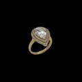 Inel reglabil Eclipse Placat cu Aur 18K