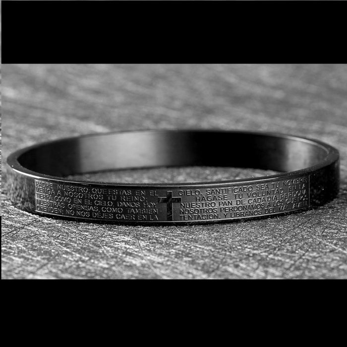 Bratara Brooks Bangle Cross Edifice SILVER
