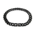 Bratara Brooks Black Cuban 8 mm