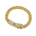Bratara Brooks Cuban Gold Royal 10 MM