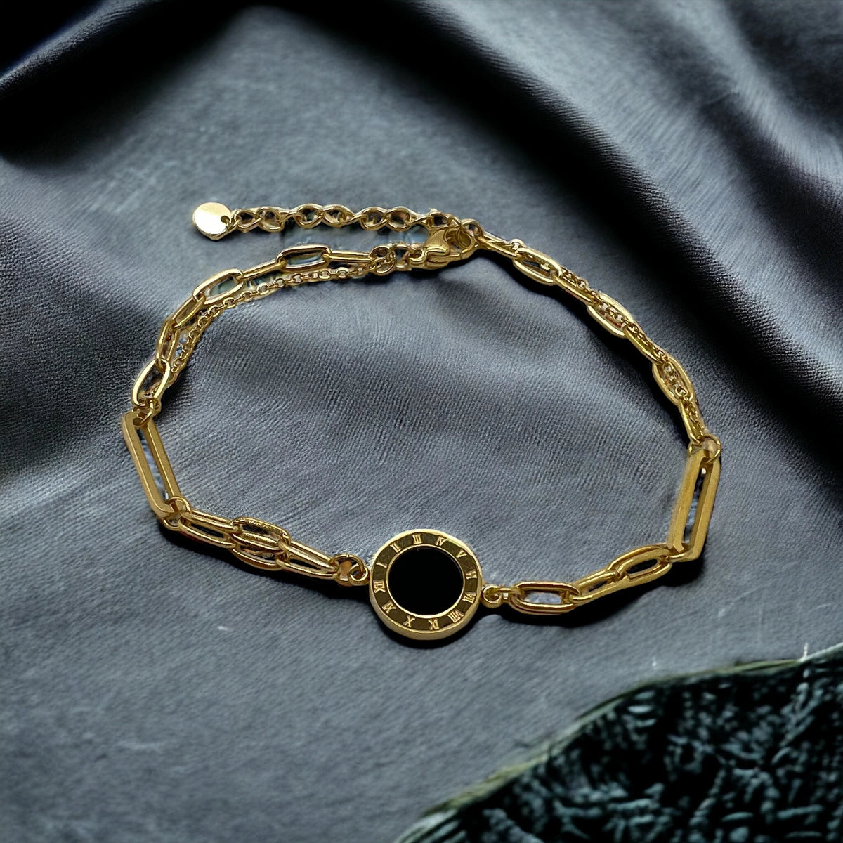 Bratara Brooks Dama Gold Roman