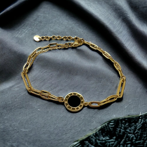 Bratara Brooks Dama Gold Roman