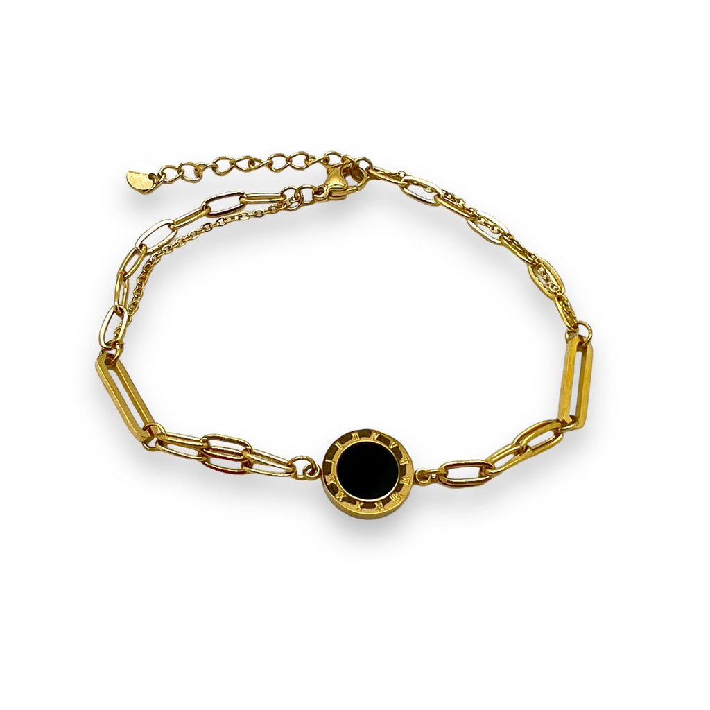 Bratara Brooks Dama Gold Roman