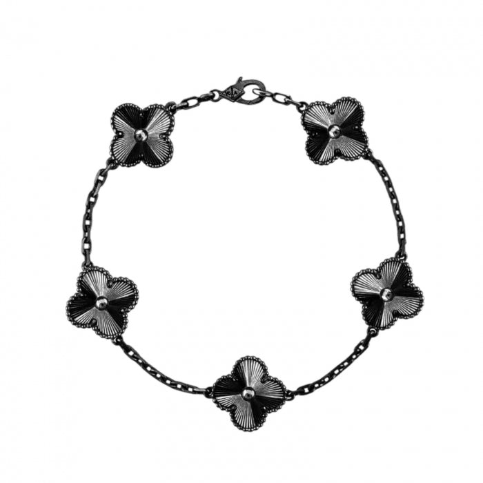 Bratara Brooks Full Black Alhambra