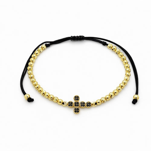 Bratara Brooks Gold Angelic Cross
