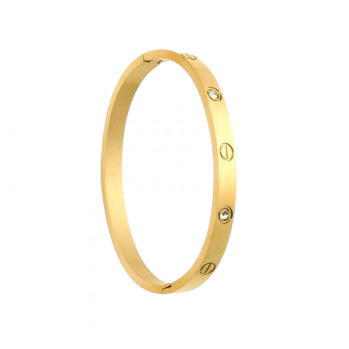 Bratara Brooks Gold Bangle Diamonds New Design
