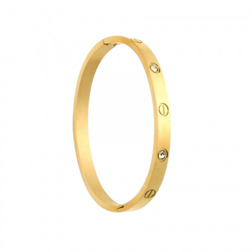 Bratara Brooks Gold Bangle Diamonds New Design