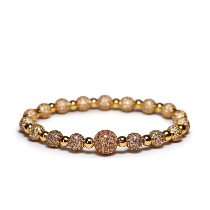 Bratara Brooks Gold Celestial Crystals
