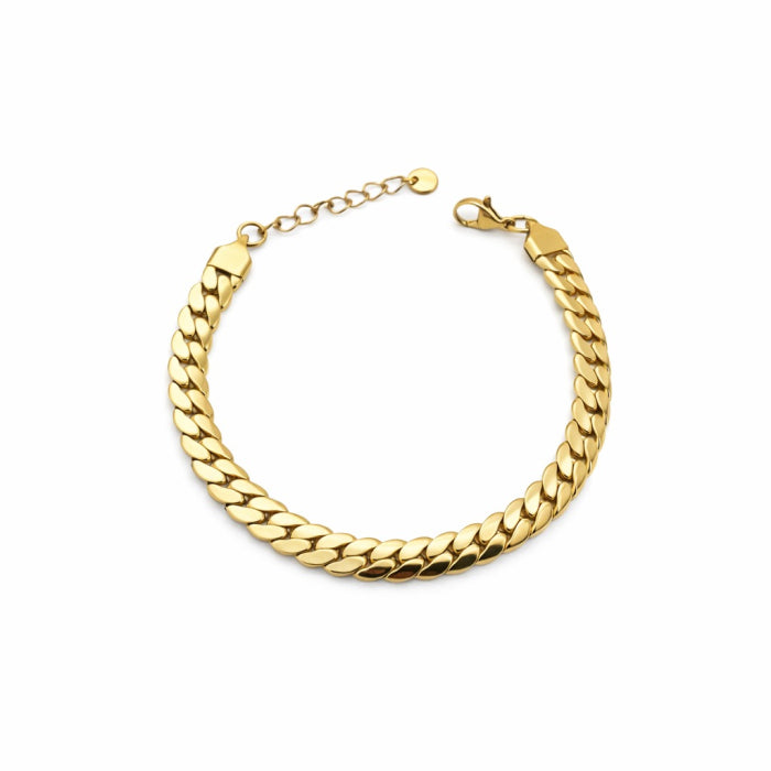 Bratara Brooks Gold Cuban