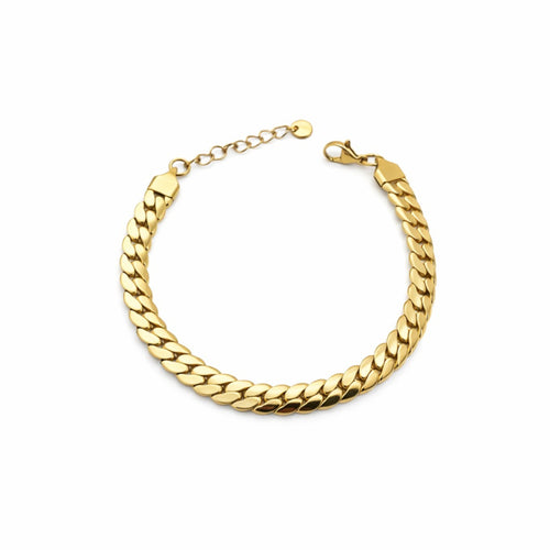 Bratara Brooks Gold Cuban
