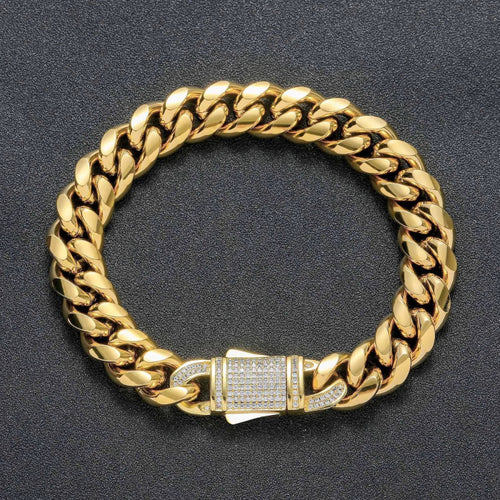Bratara Brooks Gold Cuban Woman
