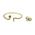 Set Bratara-Inel Gold Gatopardo Woman