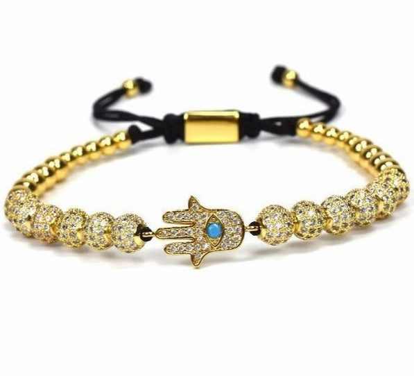 Bratara Brooks Gold Luxury Fatima Hand