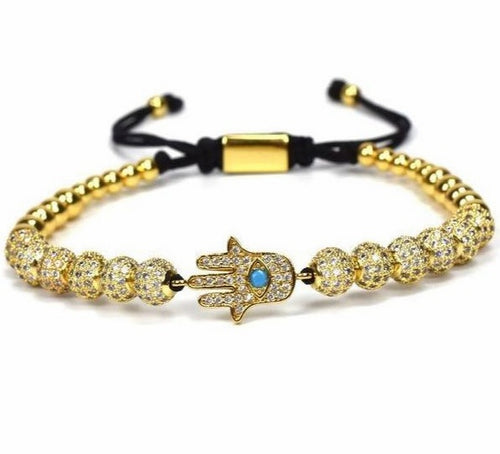Bratara Brooks Gold Luxury Fatima Hand