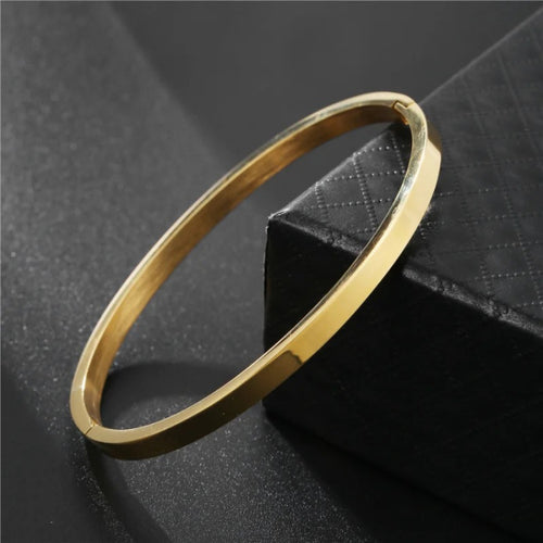 Bratara Brooks Gold Slim Bangle
