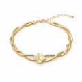 Bratara Brooks Gold Snake Alhambra