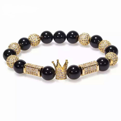 Bratara Brooks Gold The Queen Of Crystals