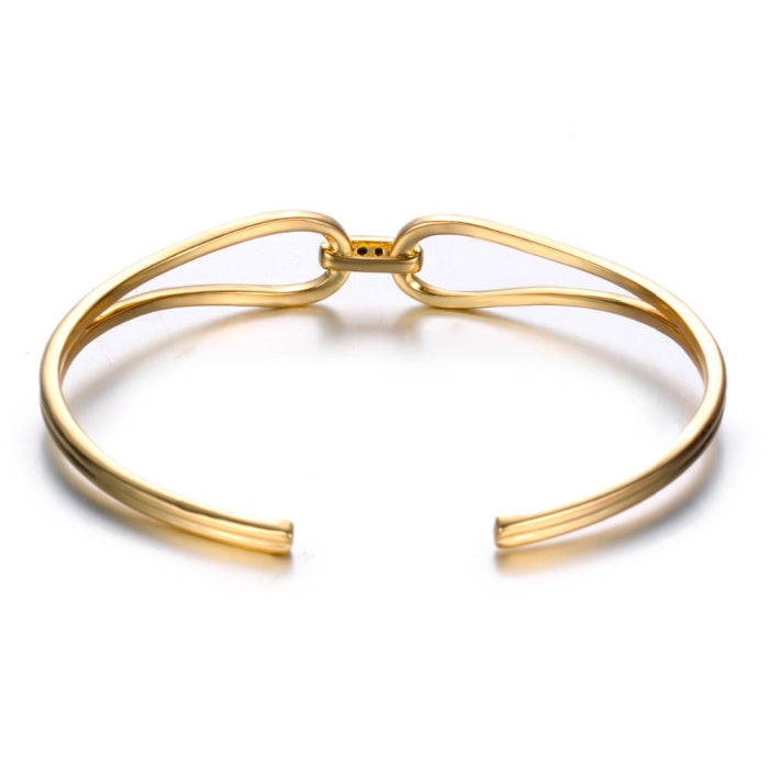Bratara Brooks Gold Tresor Bangle