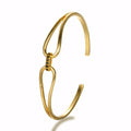 Bratara Brooks Gold Tresor Bangle