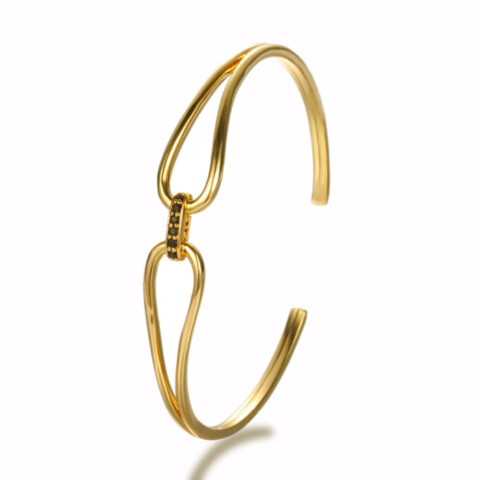 Bratara Brooks Gold Tresor Bangle
