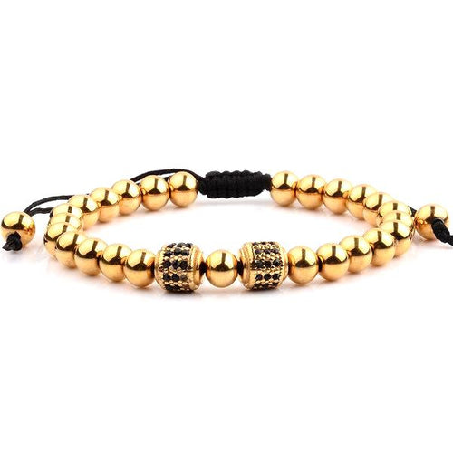 Bratara Brooks Gold Zircon Atica GOLD